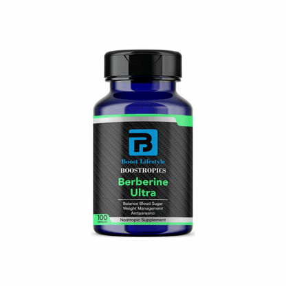 Boostropics Berberine Ultra Capsules 100 Pack product image - The CBD Hut