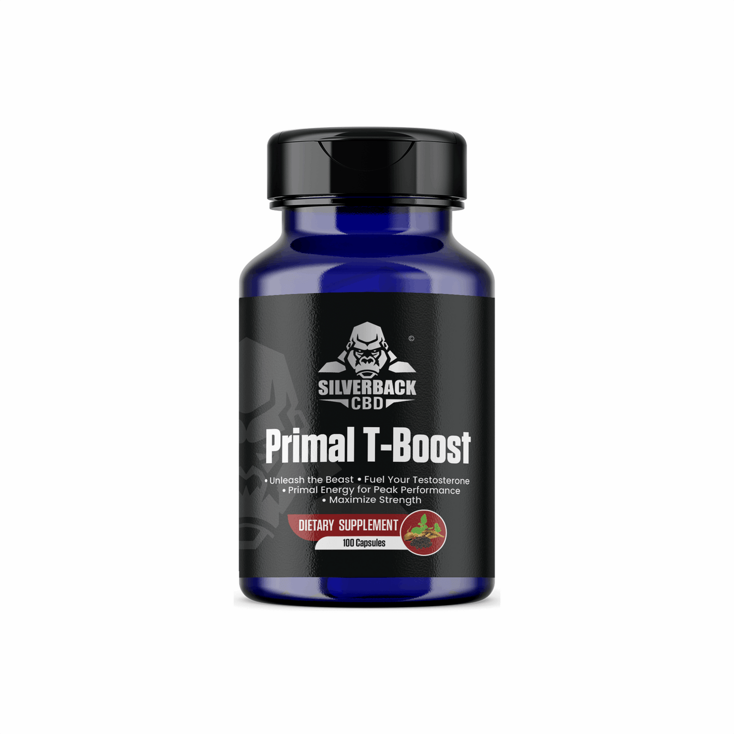 Boostropics Primal T-Boost Capsules bottle