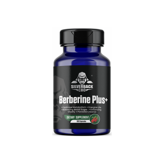 Silverback CBD Berberine Plus Capsules 100 Capsules