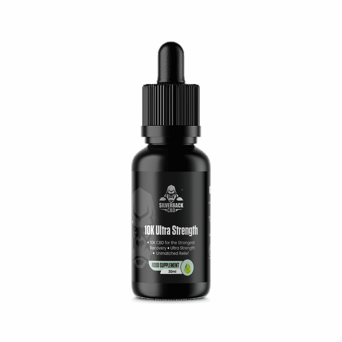 Silverback CBD 10K Ultra Strength CBD Oil 30ml