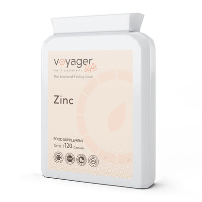 Voyager Zinc 15mg 120 Capsules product image