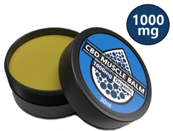 Inflow Alternative CBD 1000mg CBD muscle balm 30ml