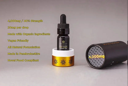 Infinity CBD 4000mg CBD Oil Drops 10ml bottle