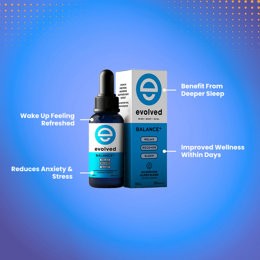 Evolved Balance+ Mushroom Extract Drops - 60ml