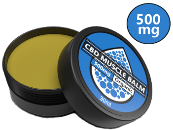 Inflow Alternative CBD 500mg CBD Muscle Balm 30ml