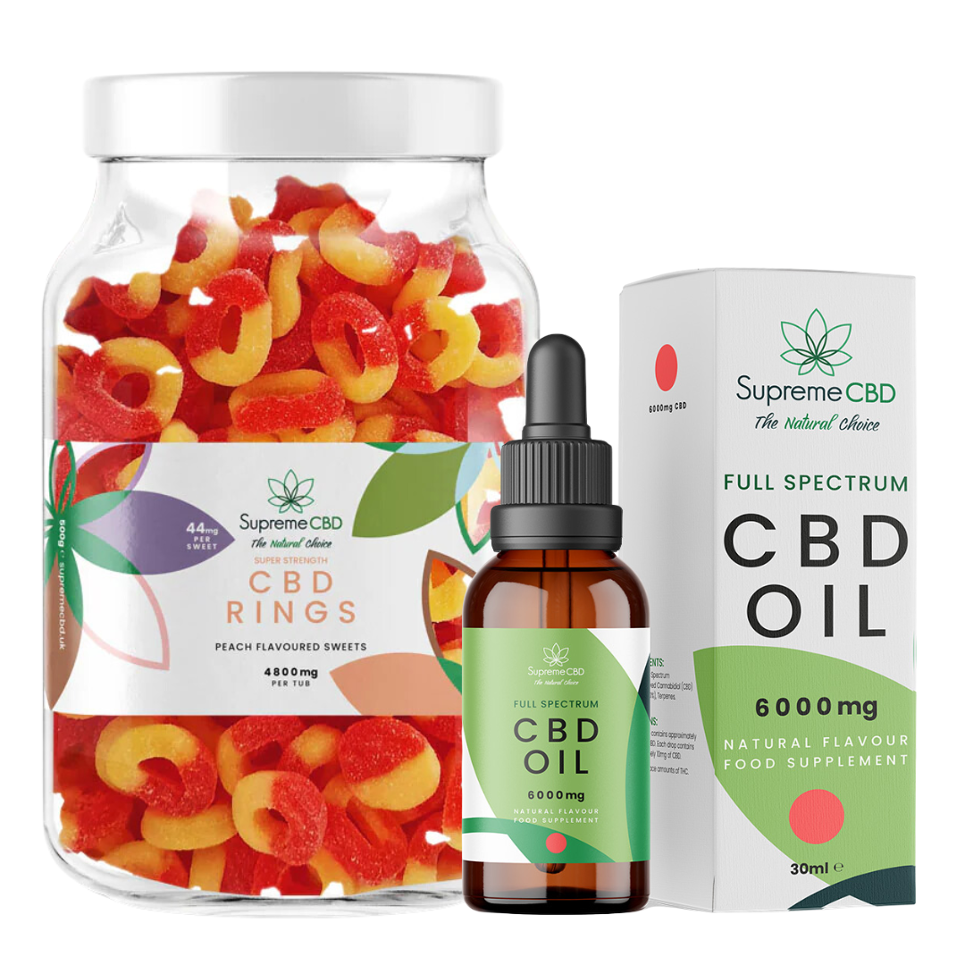 Supreme CBD Oil with Free 4800mg Gummies
