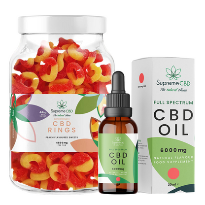 Supreme CBD Oil with Free 4800mg Gummies