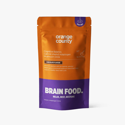BRAIN FOOD Calm & Unwind Chocolate Drink Sample at The CBD Hut