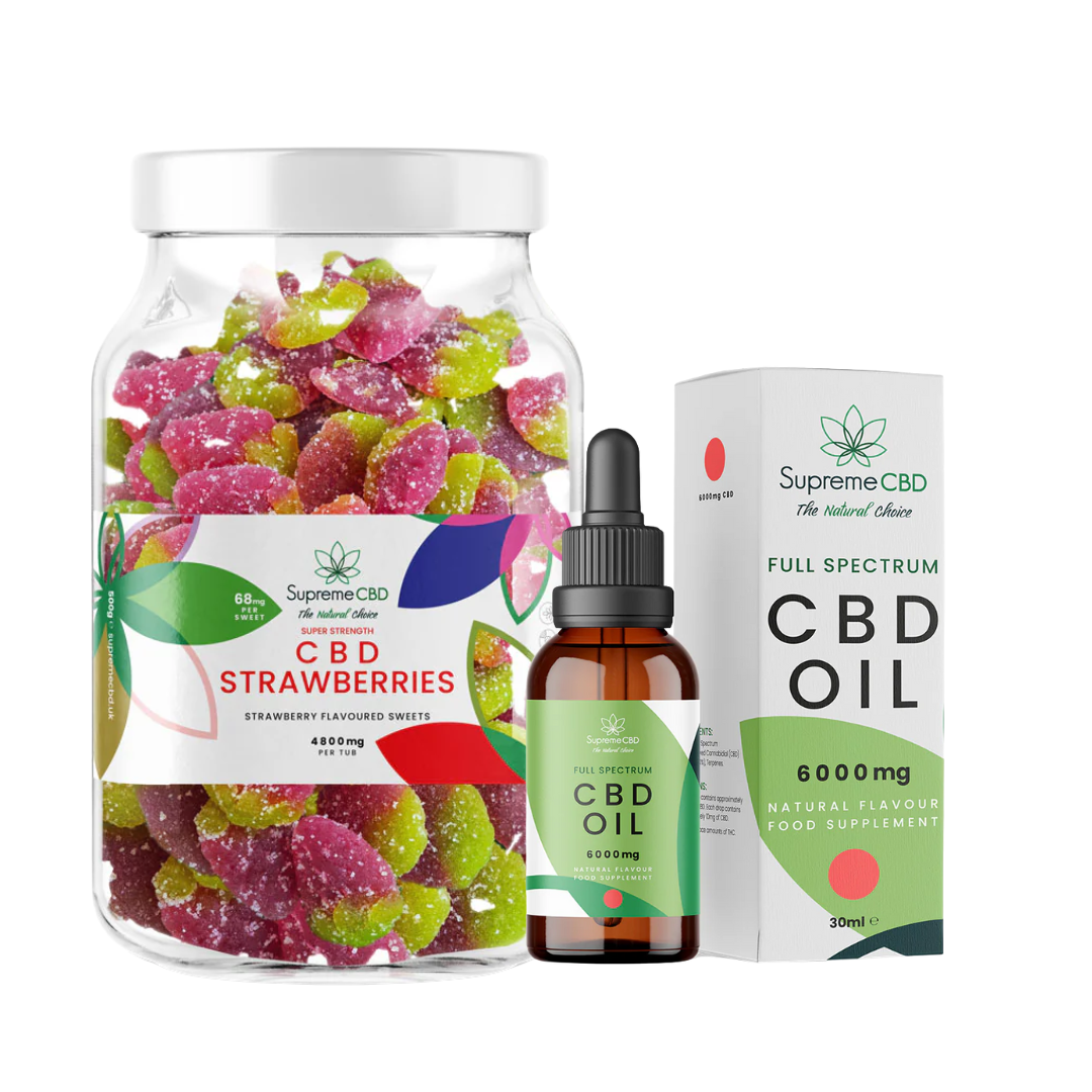 Supreme CBD Oil with Free 4800mg Gummies