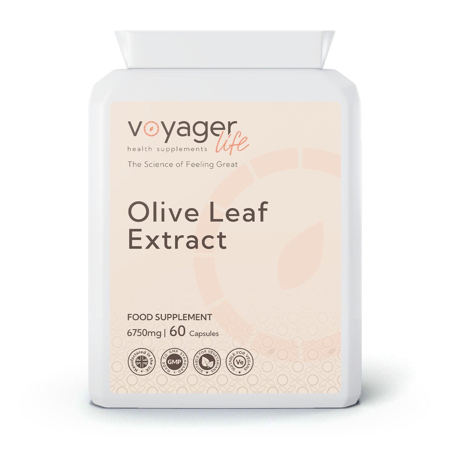 Voyager Olive Leaf Extract 6,750mg 60 Capsules from Voyager at The CBD Hut