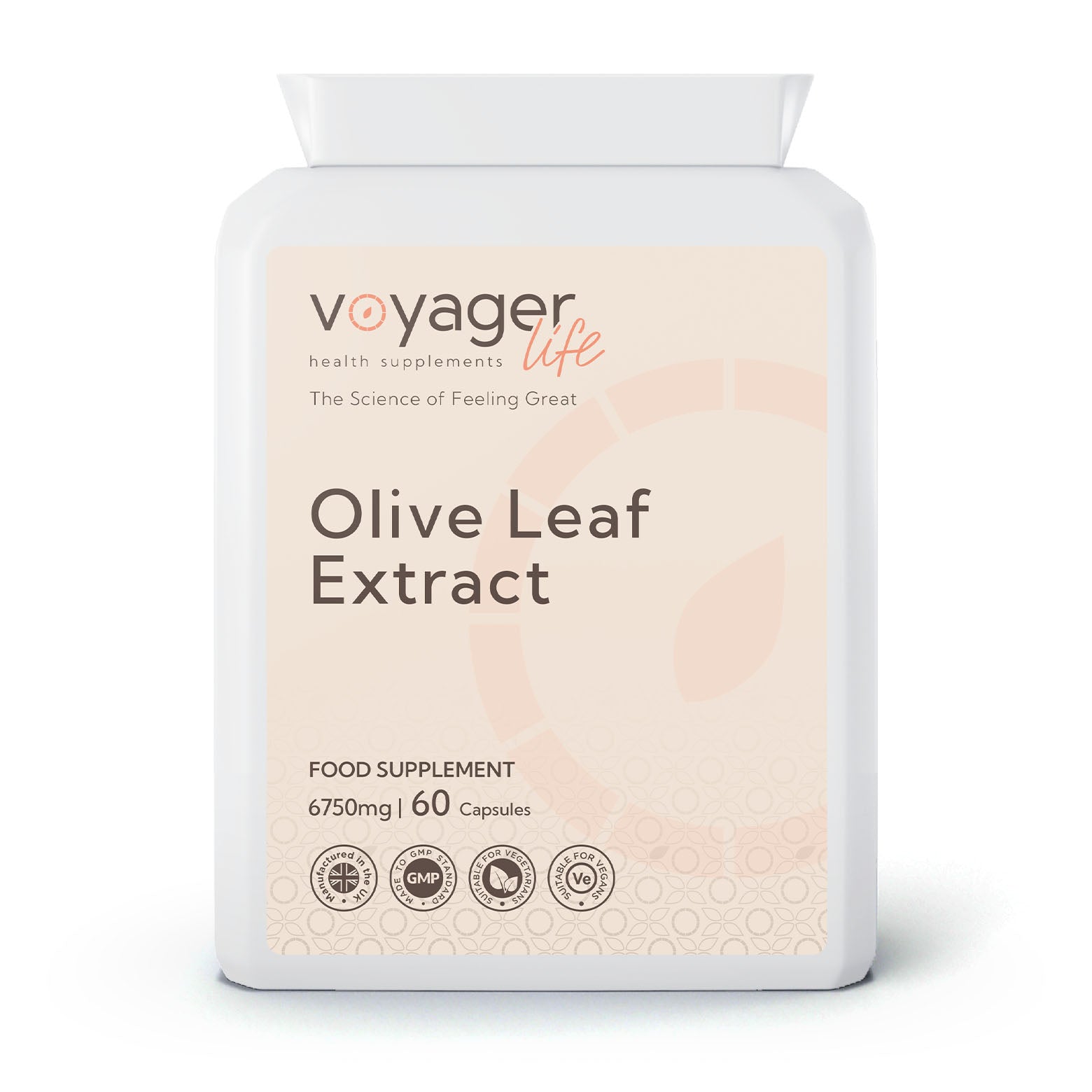 Voyager Olive Leaf Extract 6,750mg 60 Capsules from Voyager at The CBD Hut