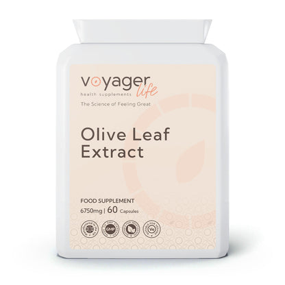 Voyager Olive Leaf Extract 6,750mg 60 Capsules from Voyager at The CBD Hut