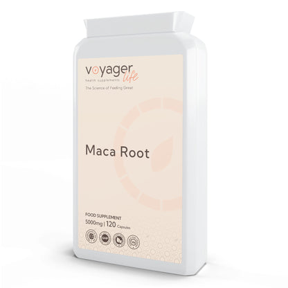 Voyager Maca Root 5,000mg 120 Capsules - front view