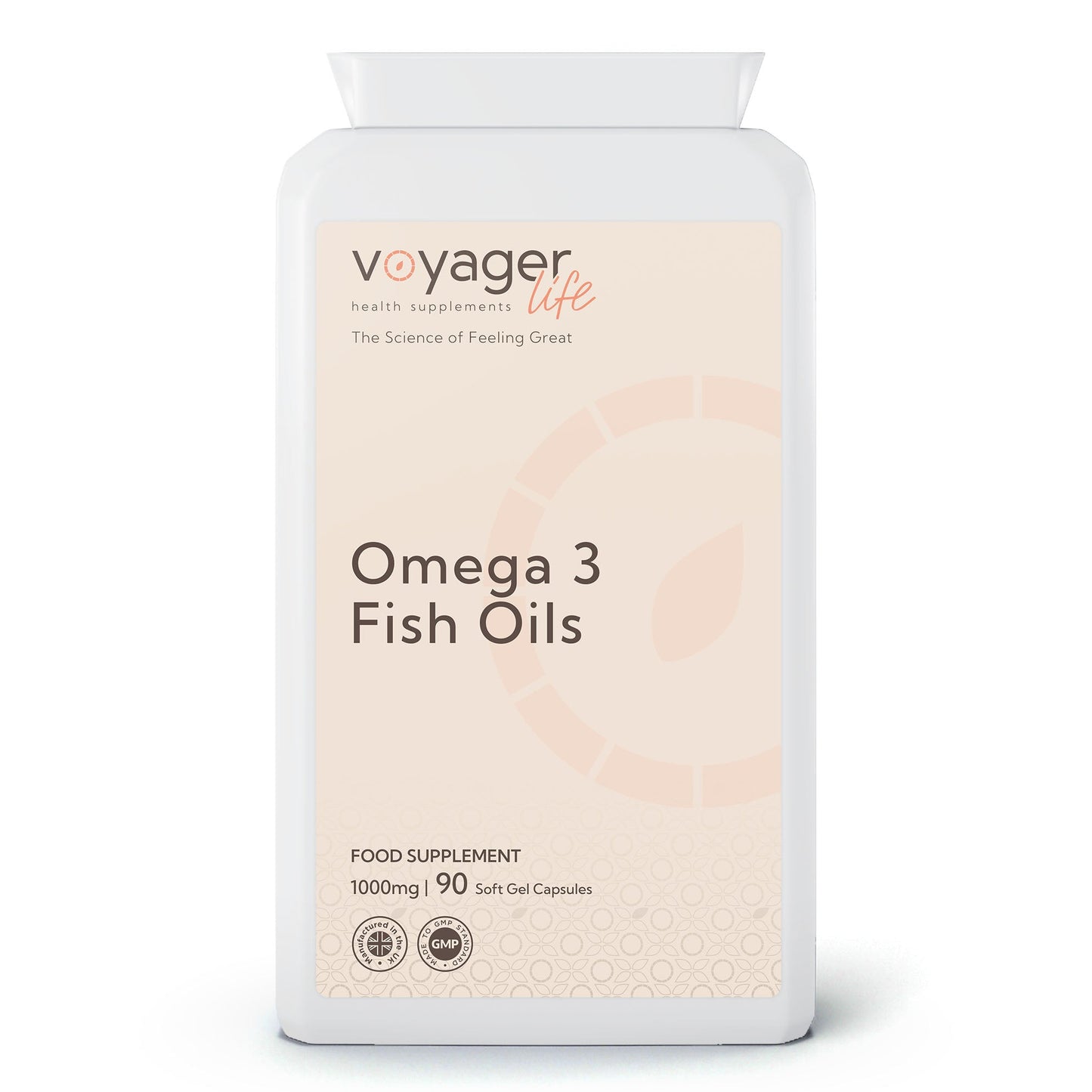 Voyager Omega-3 Fish Oil 1,000mg 90 Softgels from Voyager at The CBD Hut