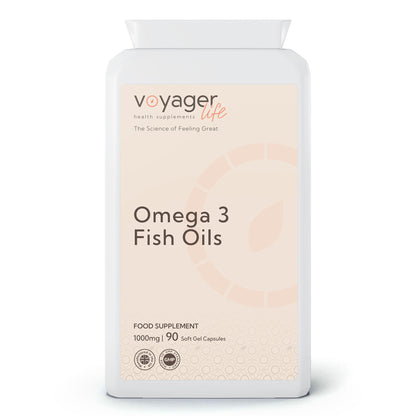 Voyager Omega-3 Fish Oil 1,000mg 90 Softgels from Voyager at The CBD Hut