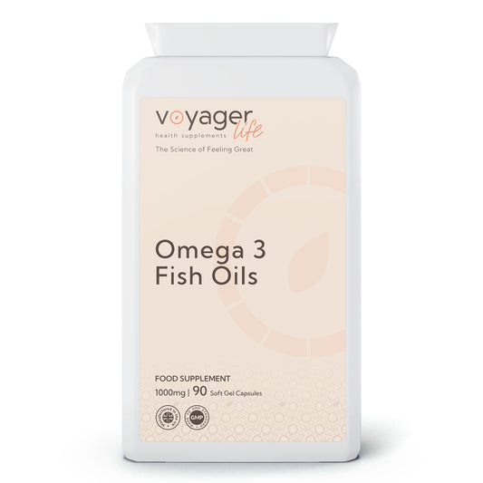 Voyager Omega-3 Fish Oil 1,000mg 90 Softgels from Voyager at The CBD Hut