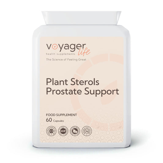 Voyager Plant Sterols Prostate Support 60 Capsules - front view
