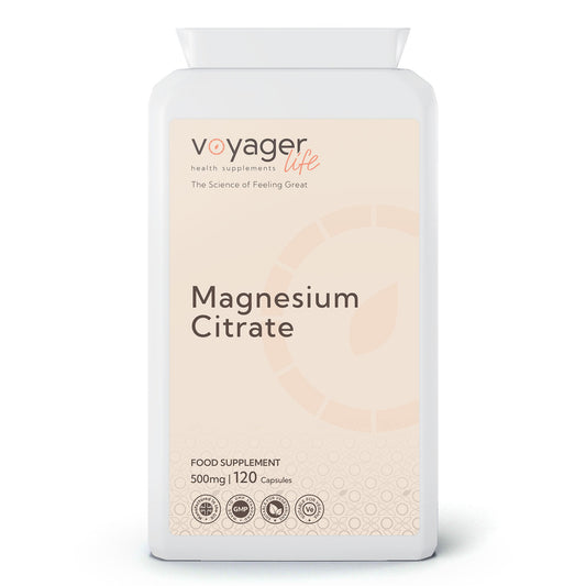 Voyager Magnesium Citrate 500mg 120 Capsules