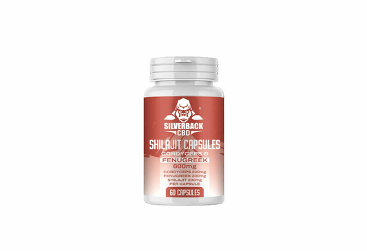 Silverback CBD Cordyceps & Fenugreek Shilajit Capsules 60 at The CBD Hut