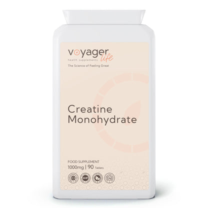 Voyager Creatine Monohydrate 1,000mg 90 Tablets from Voyager at The CBD Hut