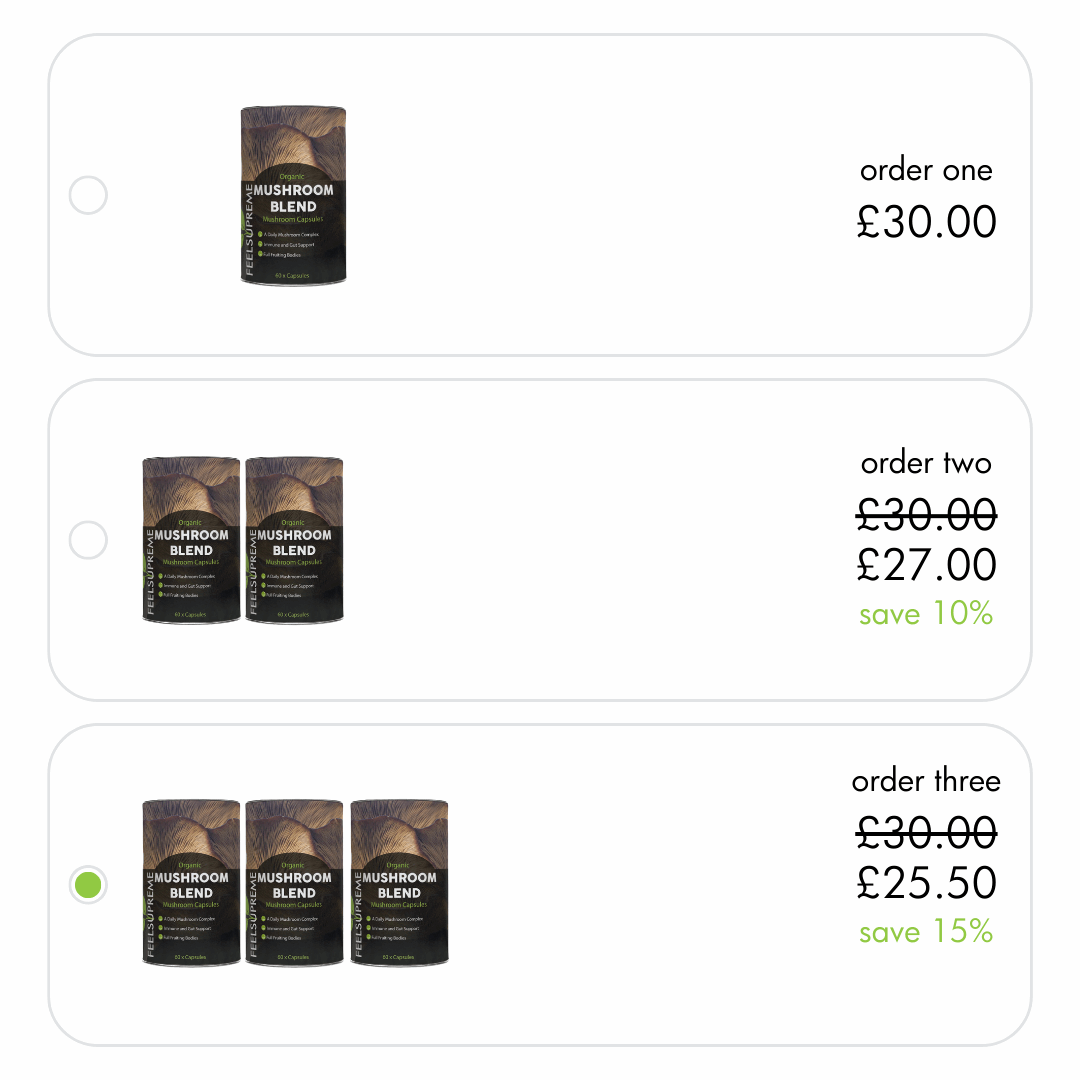 Feel Supreme Mushroom Blend Powder