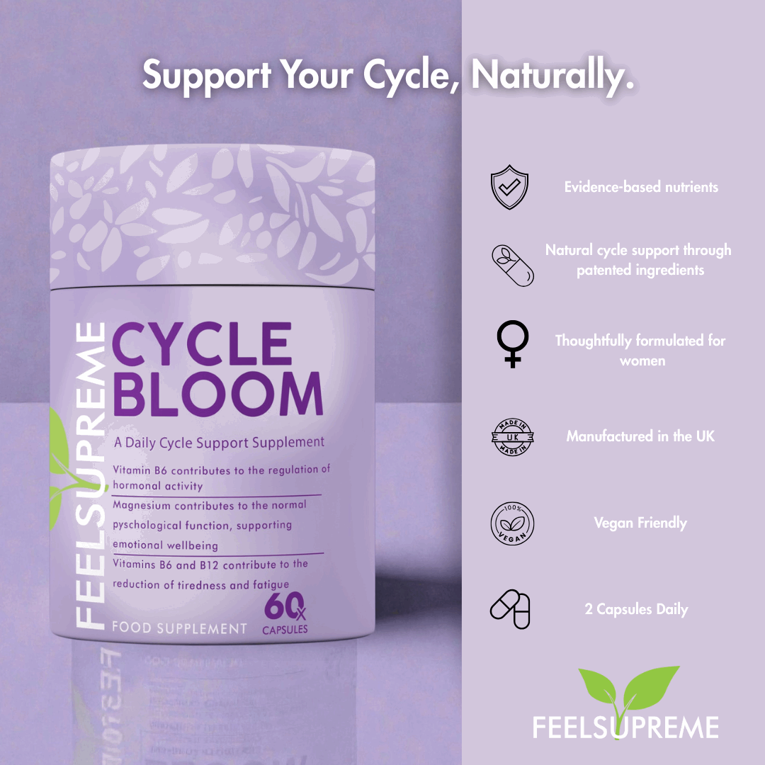 Feel Supreme Cycle Bloom Monthly Support Capsules