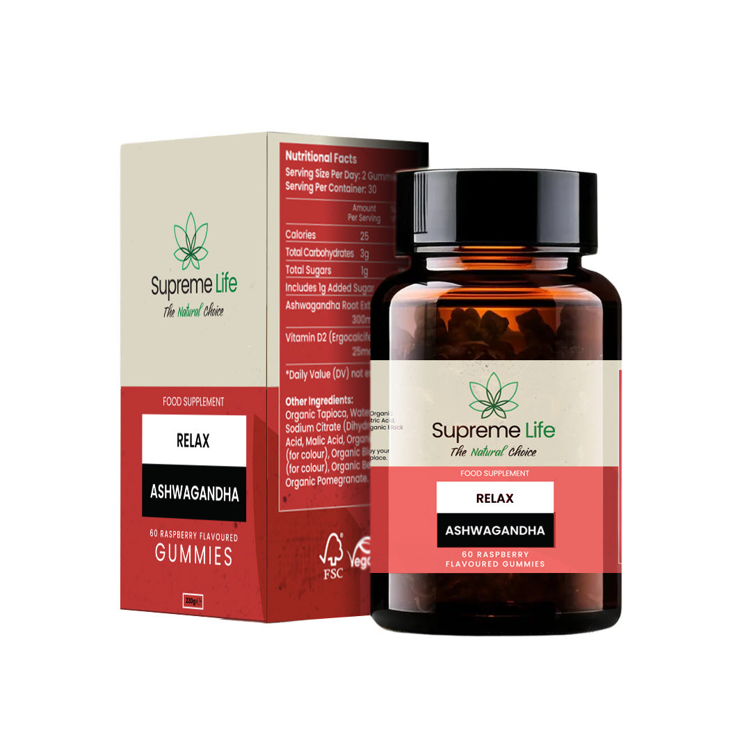 Supreme Life Ashwagandha Gummies 60 Gummies