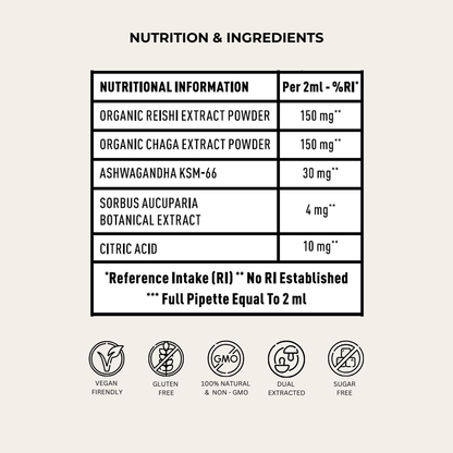 Evolved Balance+ Mushroom Extract Drops - 60ml