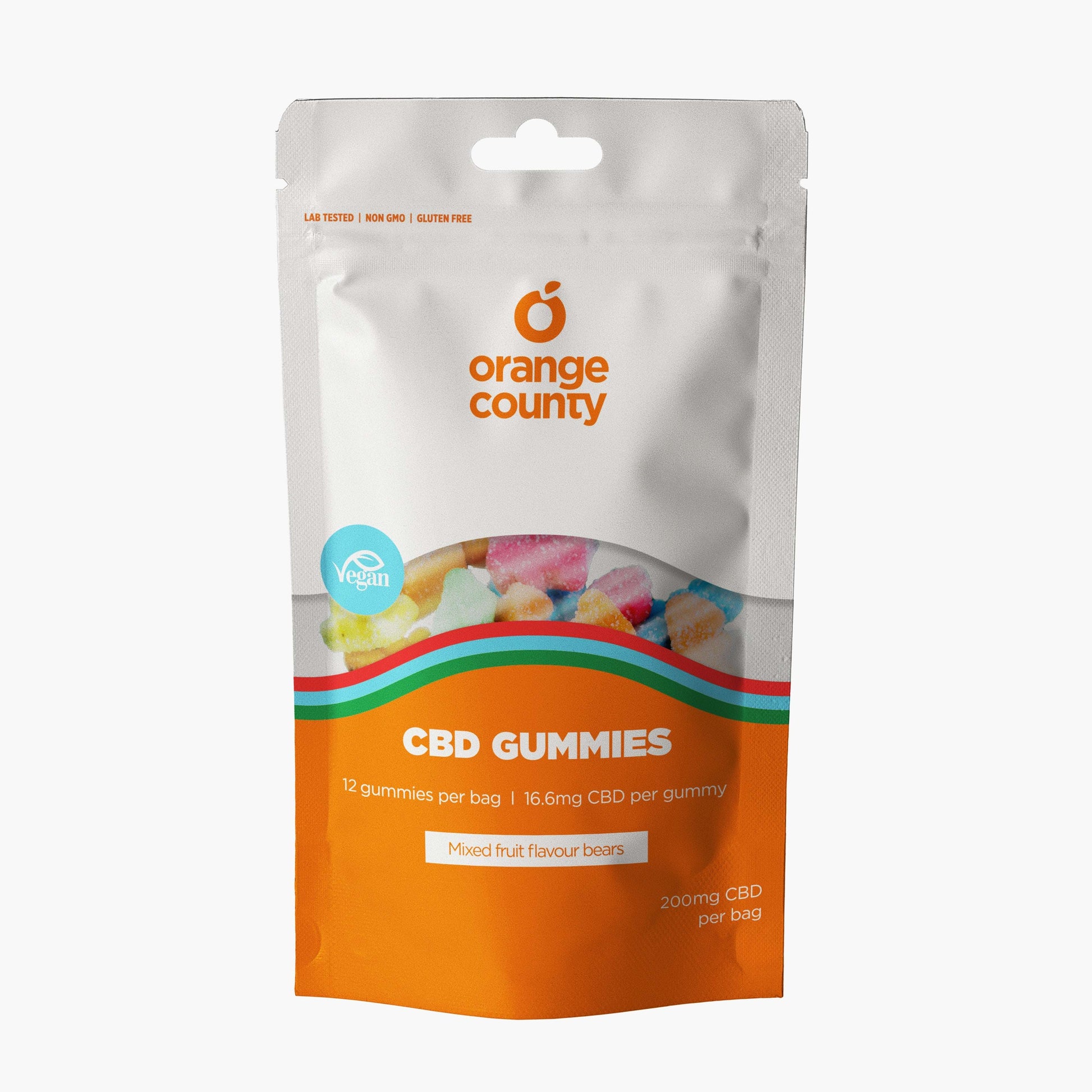 Orange County CBD Gummy Bears Grab Bag 200mg at The CBD Hut