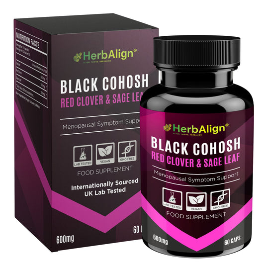Herbalign Black Cohosh Menopause Support Capsules