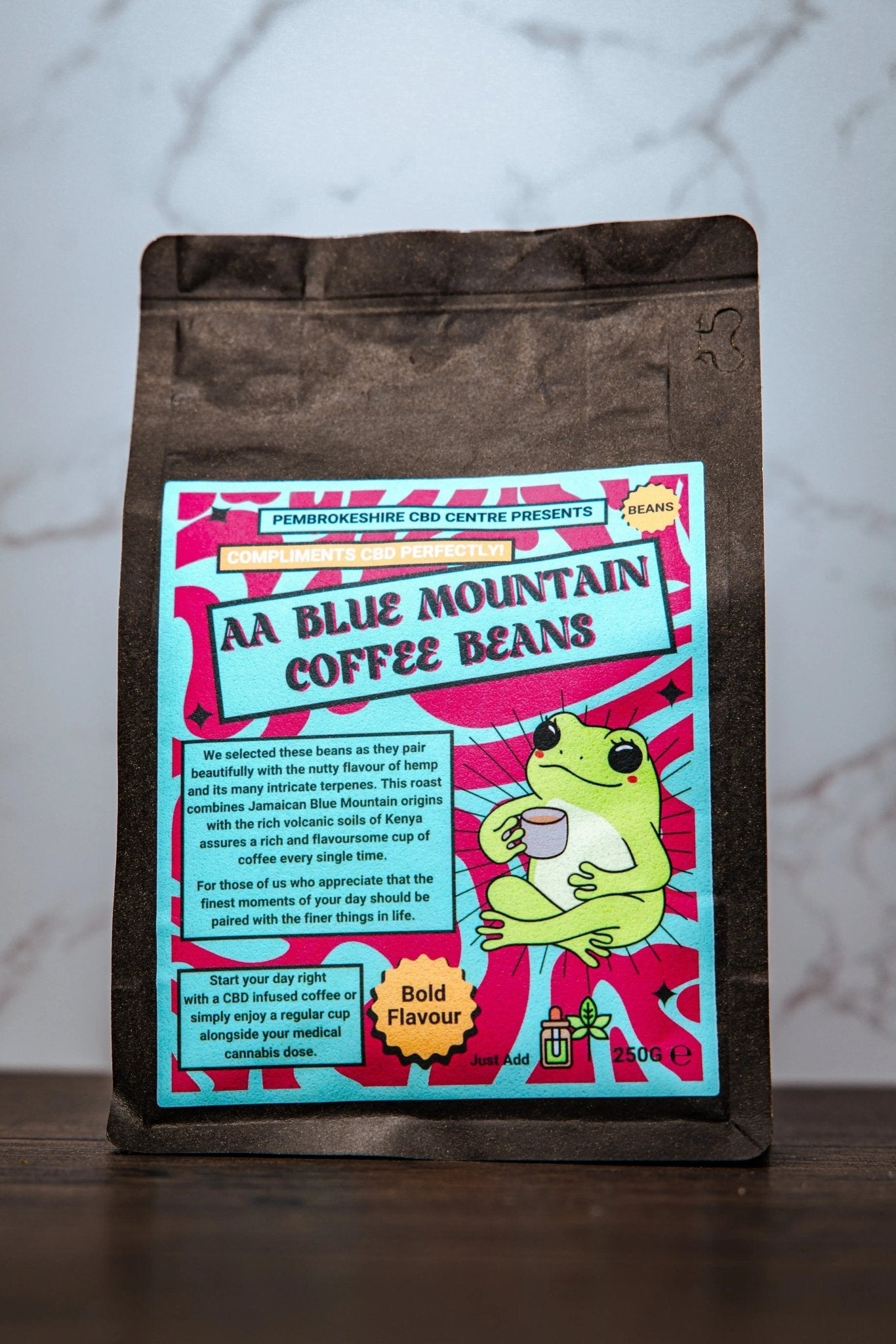 Blue Mountain Coffee For CBD at The CBD Hut