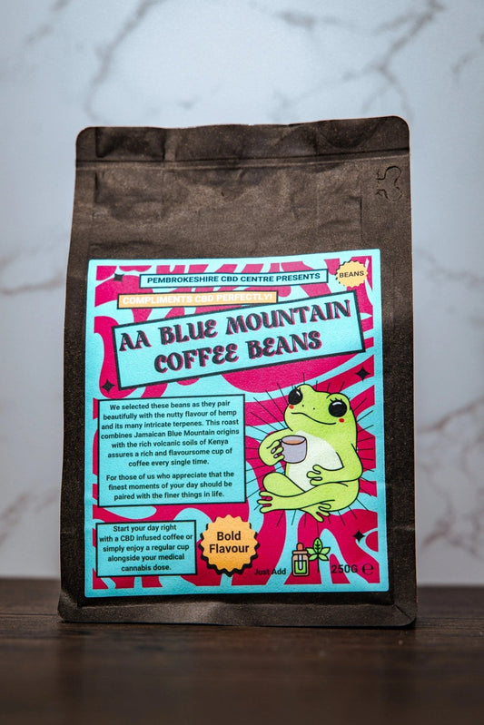 Blue Mountain Coffee For CBD 250g bag