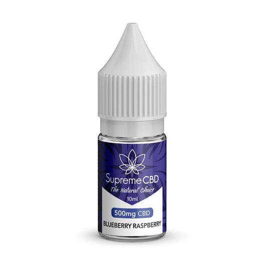 Supreme CBD Blueberry Raspberry Vape Juice 10ml 500mg