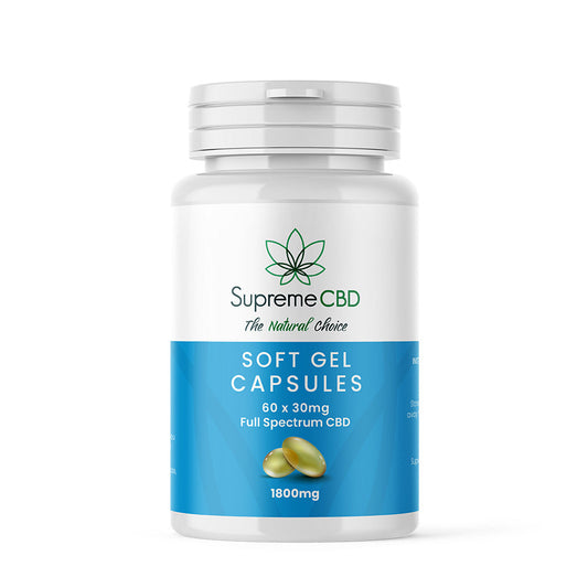 Supreme CBD Gel Capsules 1800mg