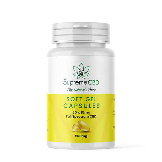 Supreme CBD Gel Capsules 900mg