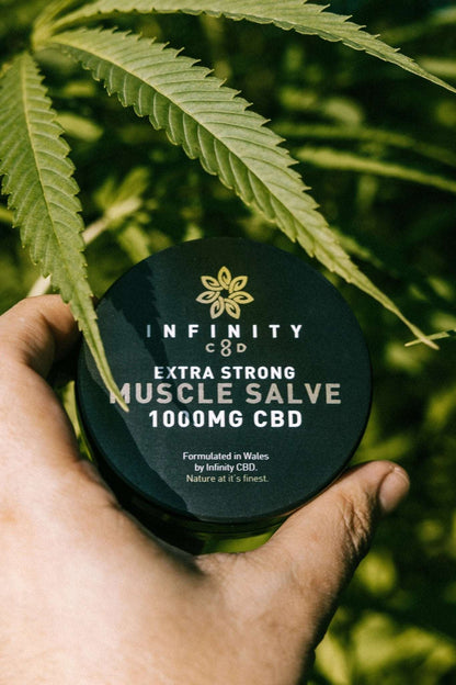 Infinity CBD Full Spectrum Muscle Salve 1000mg jar