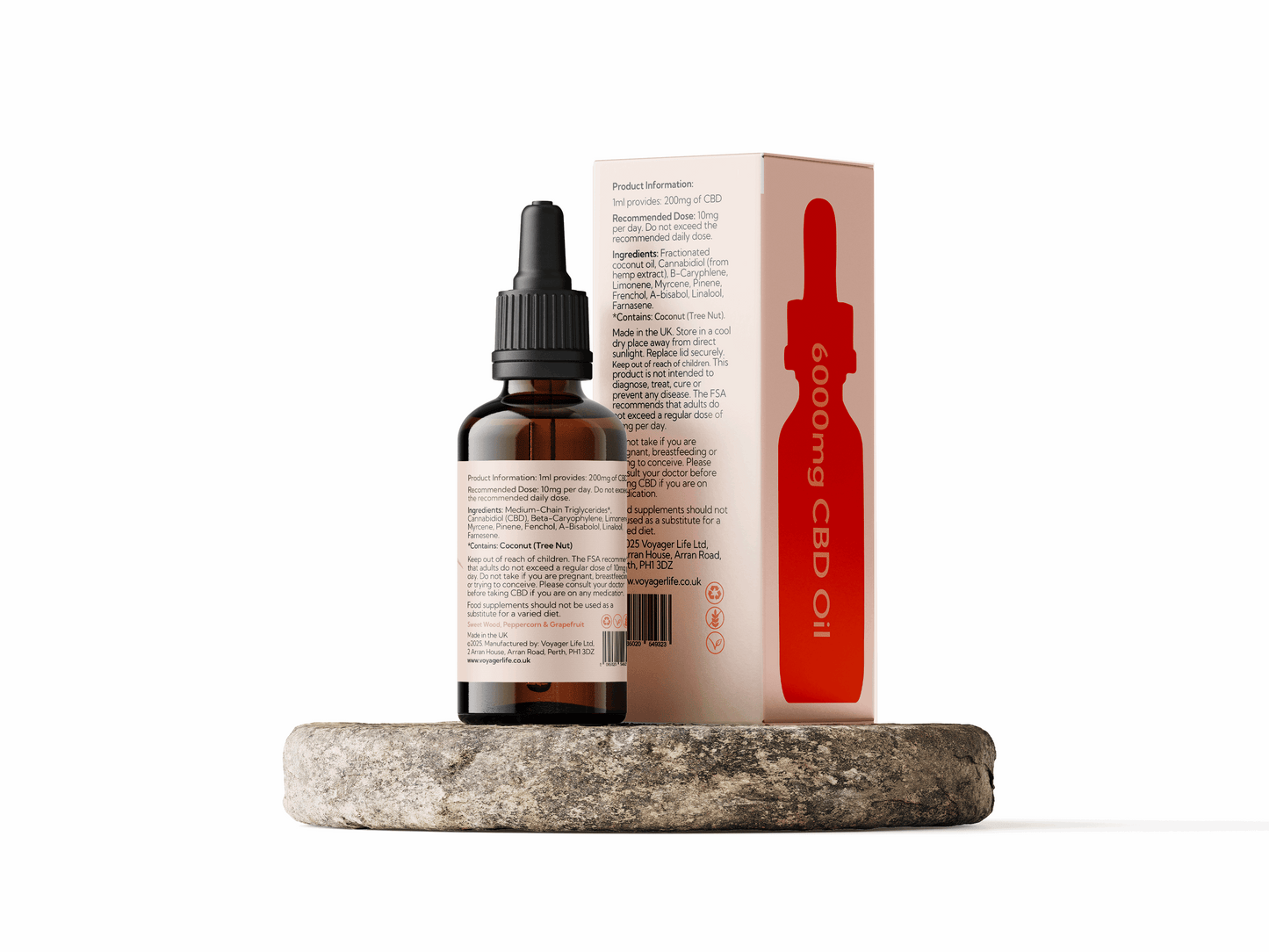 Voyager CBD Peace Oil 6000mg 30ml