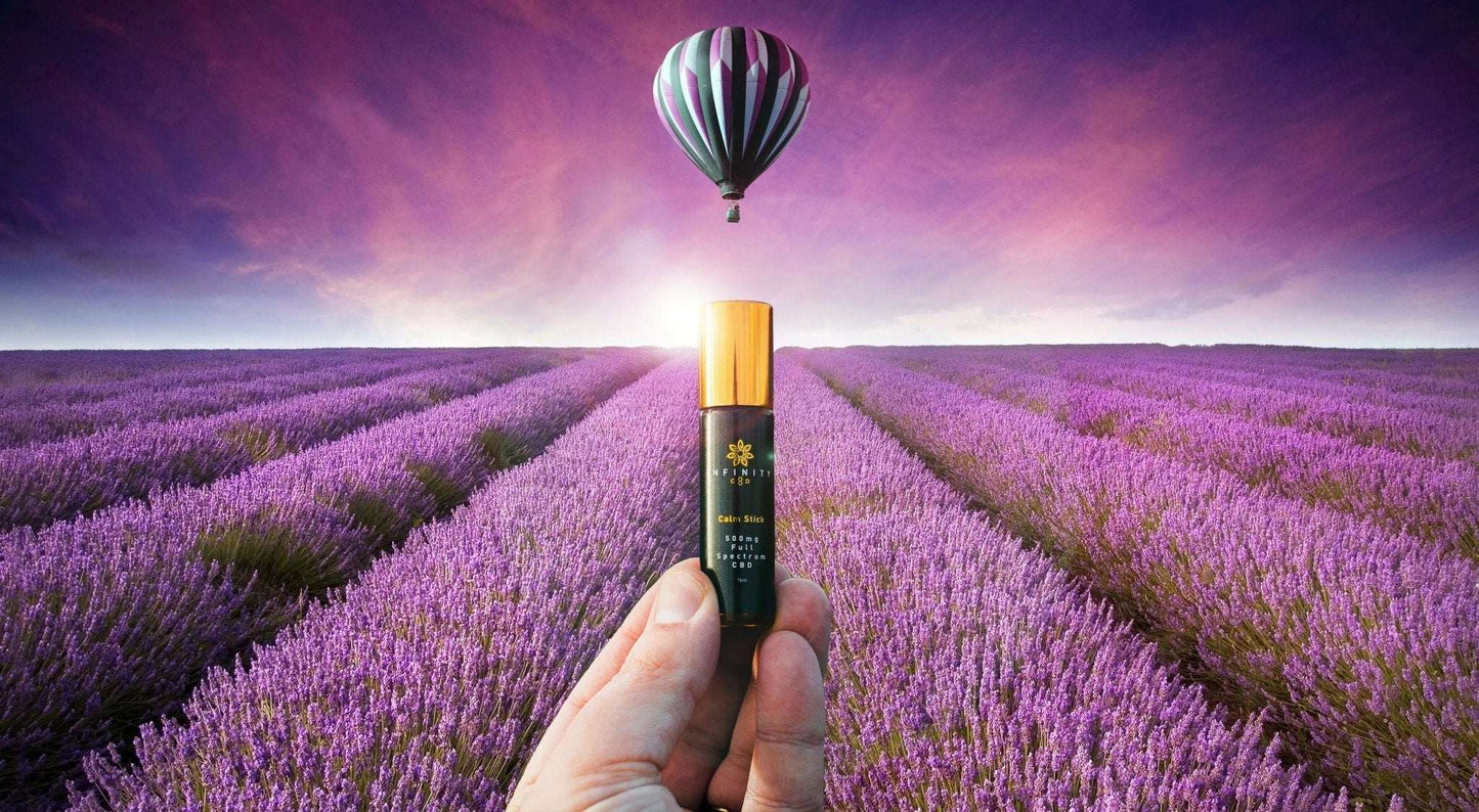 Infinity CBD Calm Stick Roll-On 500mg applicator