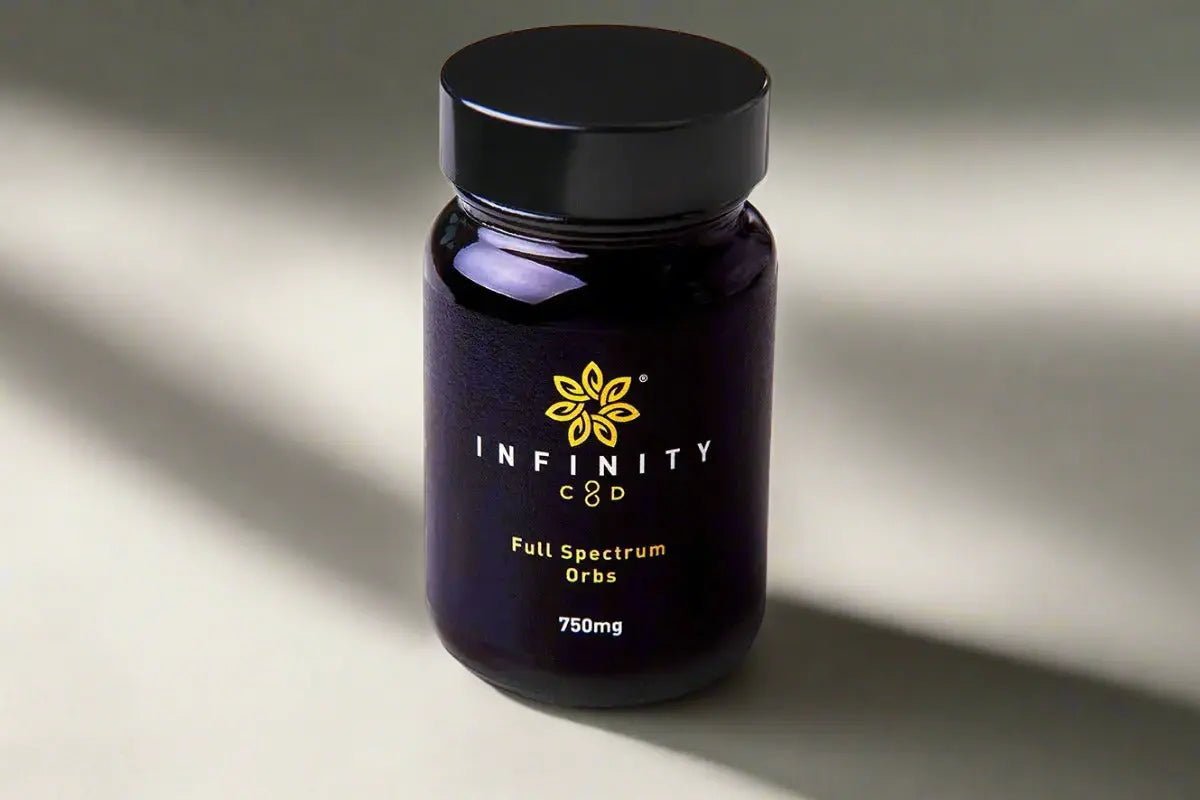 Infinity CBD Orbs Capsules 750mg tub