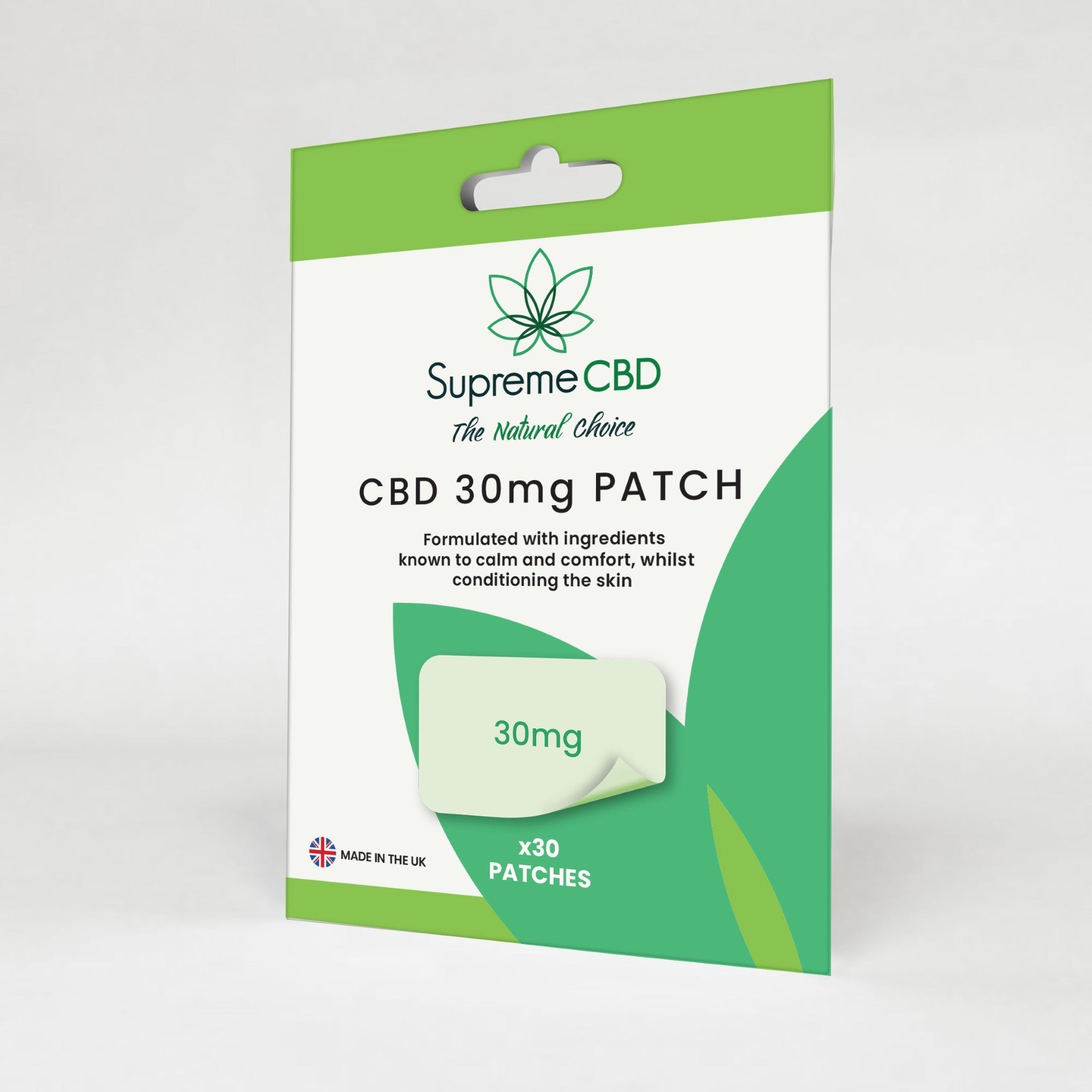 Supreme CBD Patches 30mg 30 Pack