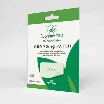 Supreme CBD Patches 70mg 30 Pack