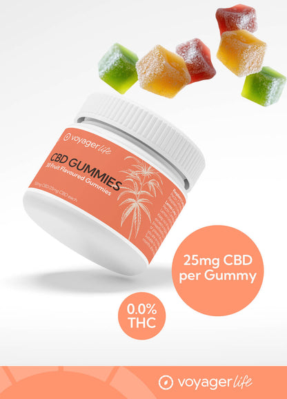 Voyager CBD Gummies 750mg 30 Pack