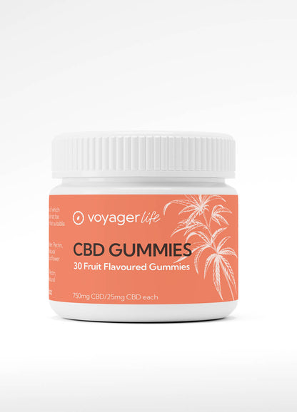 Voyager CBD Gummies 750mg 30 Pack