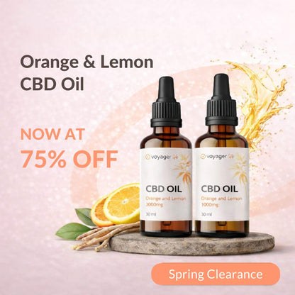 Voyager CBD Orange & Lemon Oil from Voyager at The CBD Hut