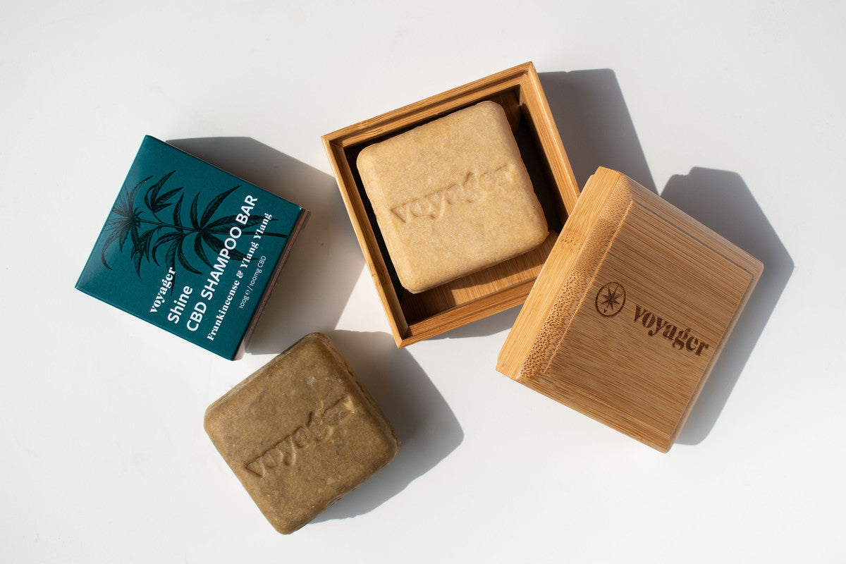 Voyager Bamboo Shampoo Bar Box - Voyager at The CBD Hut