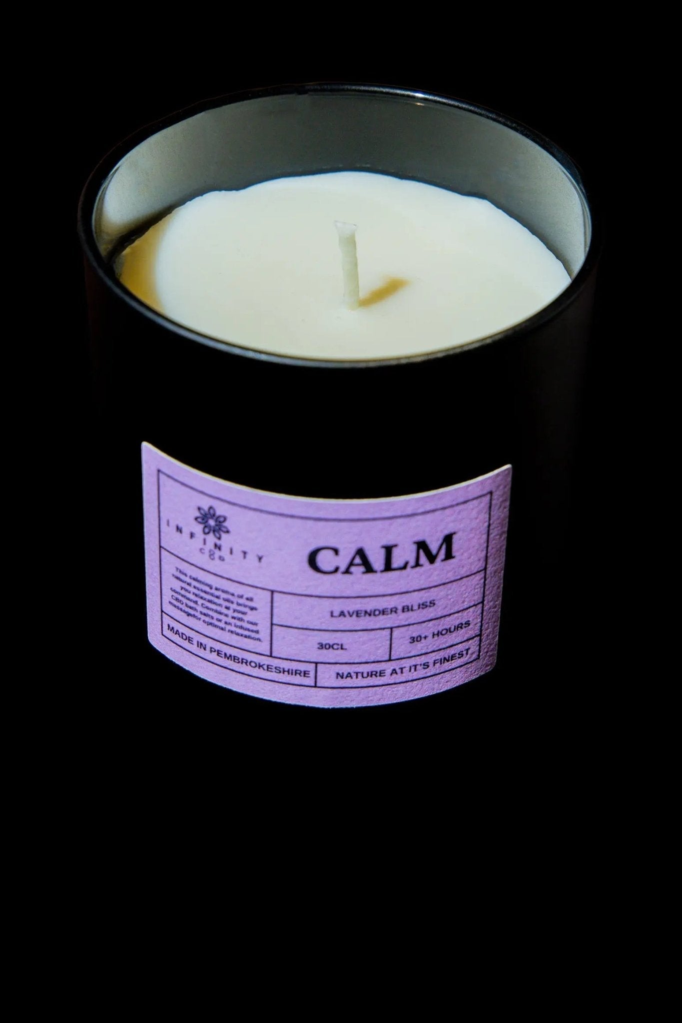 Infinity CBD Calm Essential Oil Candle