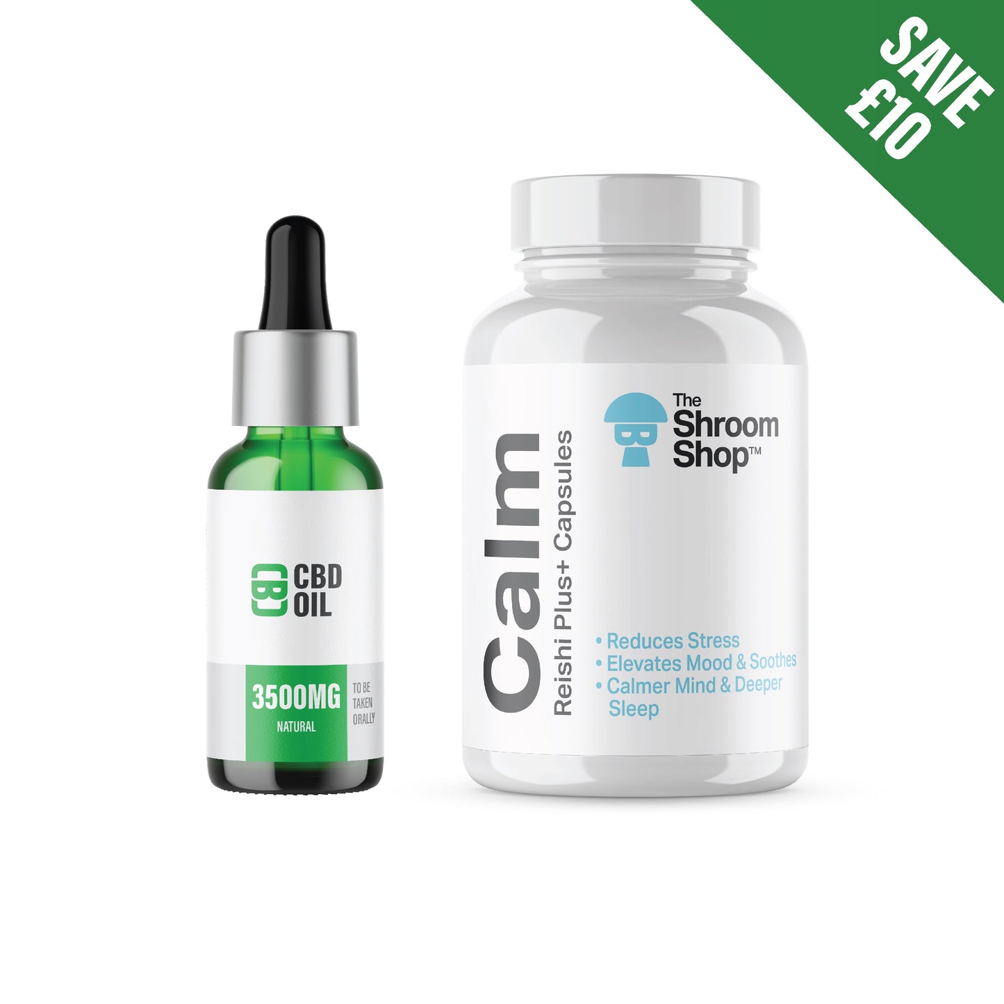 CBD Asylum Calming Bundle - Natural Oil