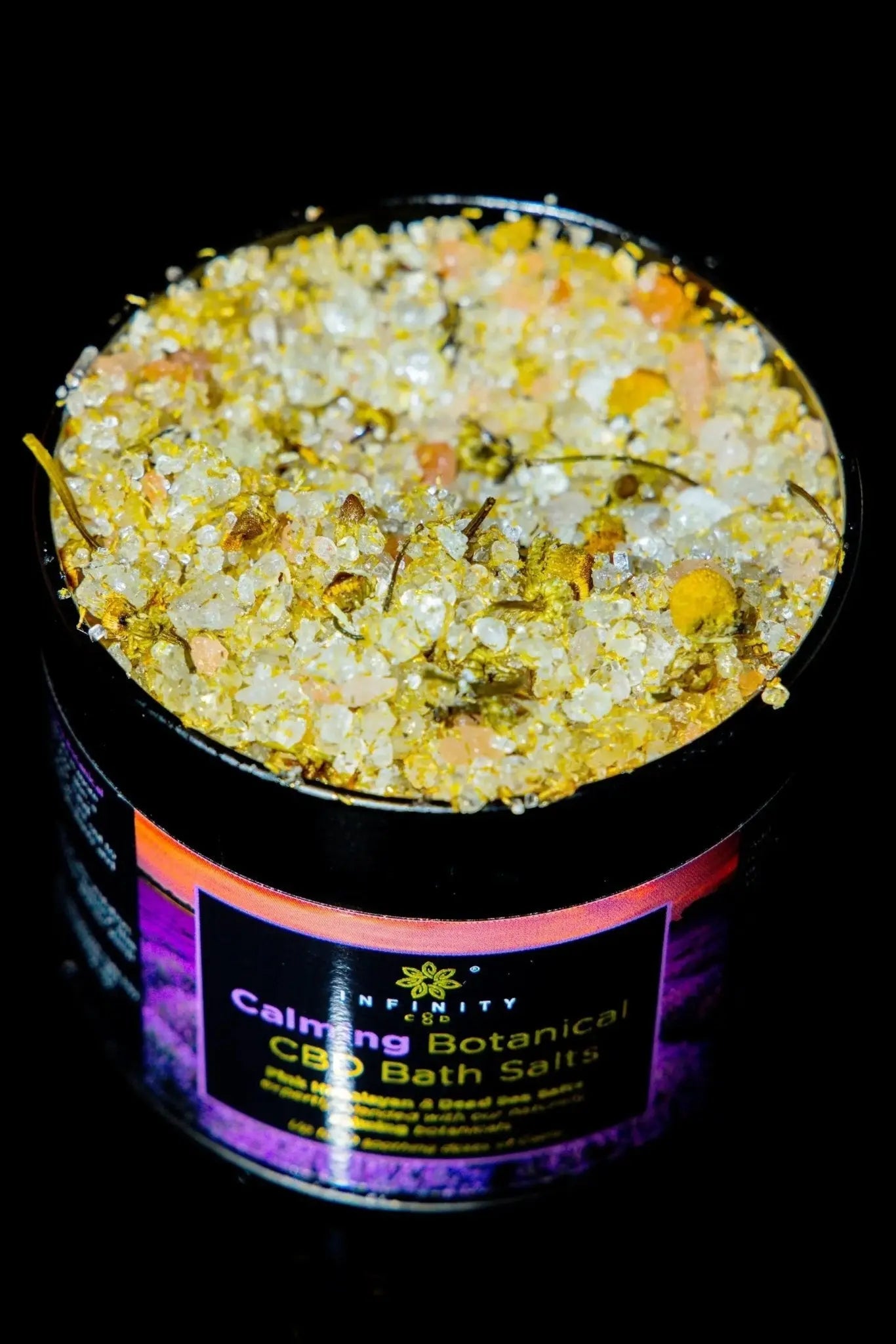Infinity CBD Calm Bath Salts 500mg tin