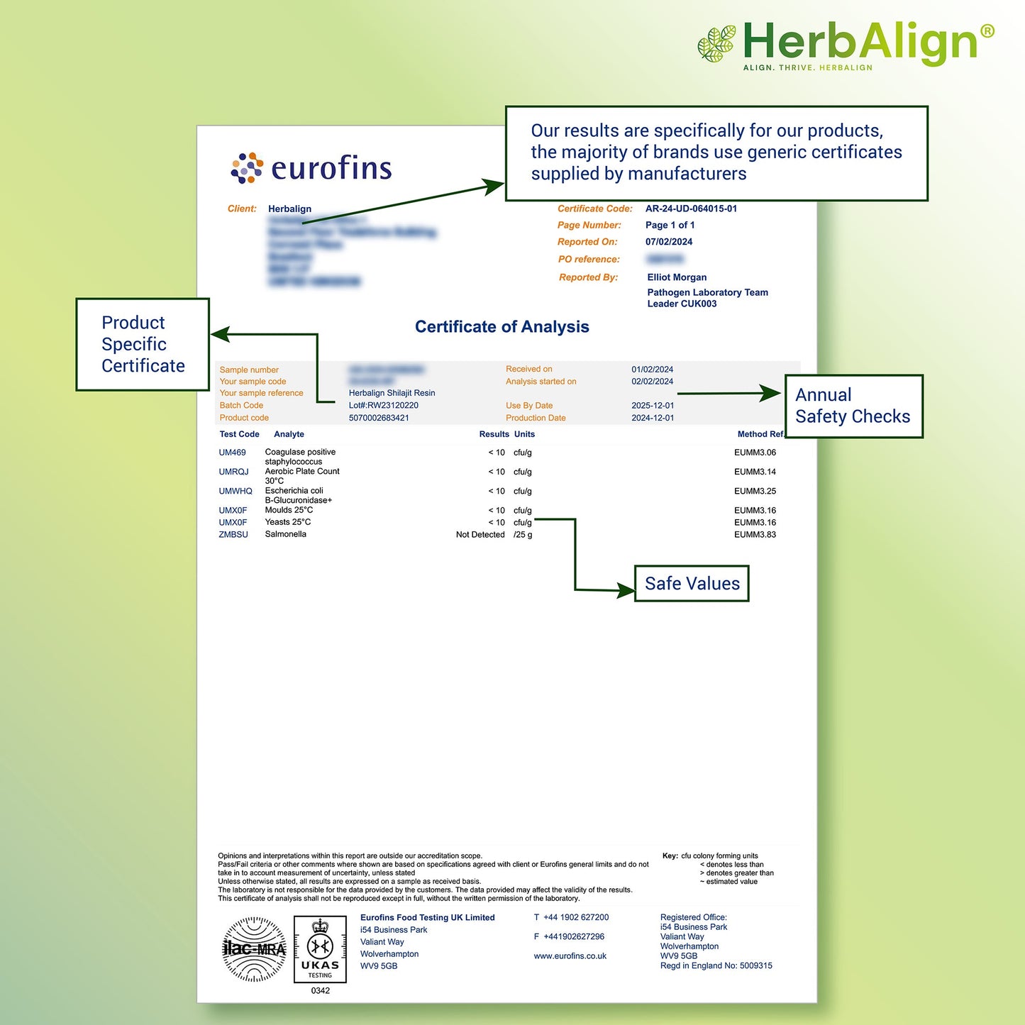 Herbalign Organic Shilajit Resin