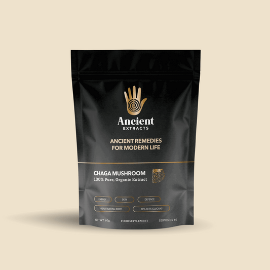 Ancient Extracts Chaga Mushroom Extract Powder - chaga mushroom powder
